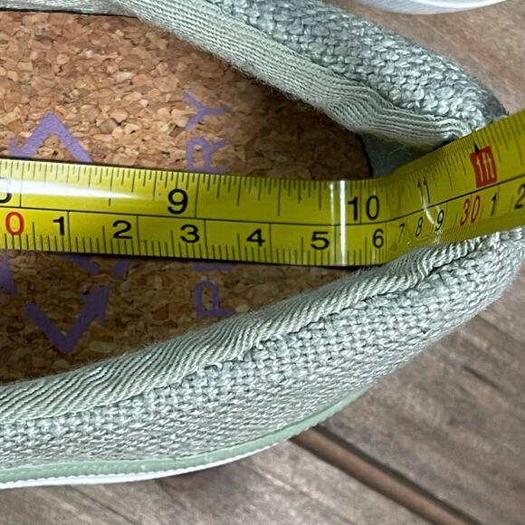 Sperry Women's Crest Vibe Baja Sneakers Size 9 Light Green Canvas - Picture 15 of 15